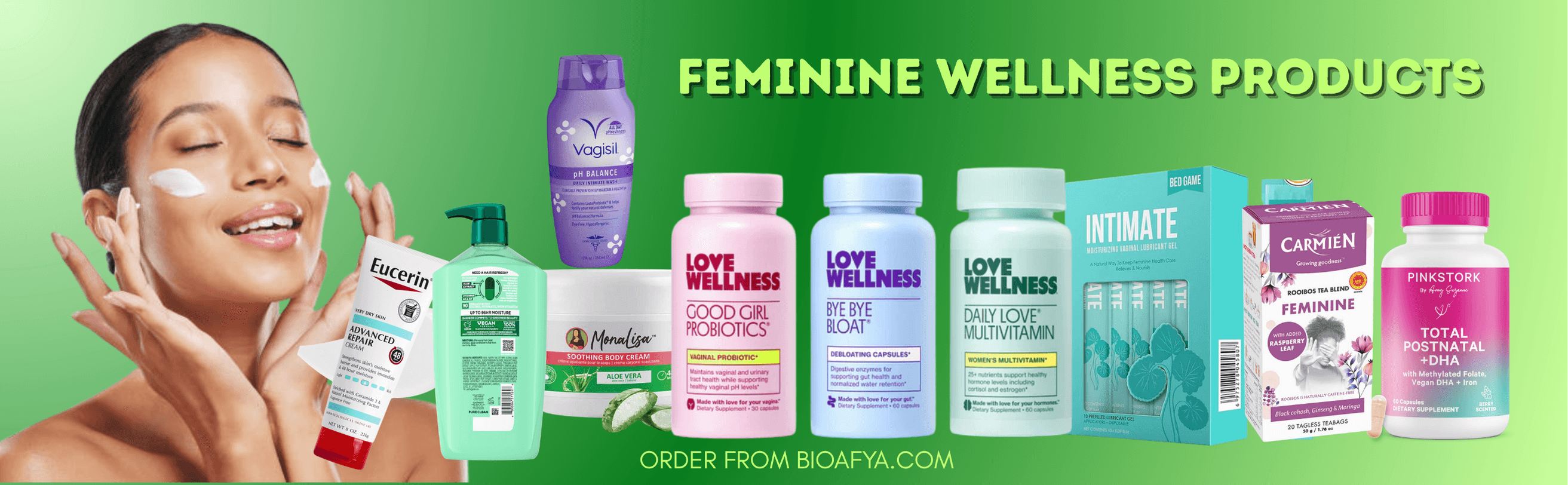 Women's Wellness Supplements Uganda - Vitamins, Skincare, Fertility
